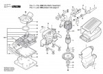 Bosch 3 601 B97 008 GSS 140 A Orbital Sander Spare Parts